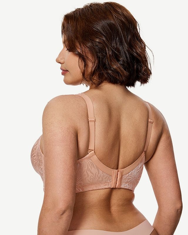 Full Coverage Minimizer Bra Wire-free, Pink Nude