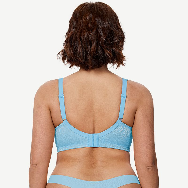 Full Coverage Minimizer Bra Wire-free, Sky Blue