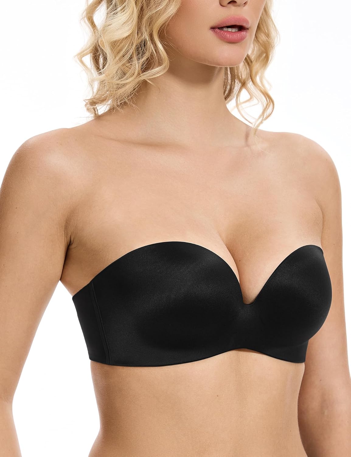 Strapless Push - Up Seamless Lift with Convertible Straps Bra - WingsLove