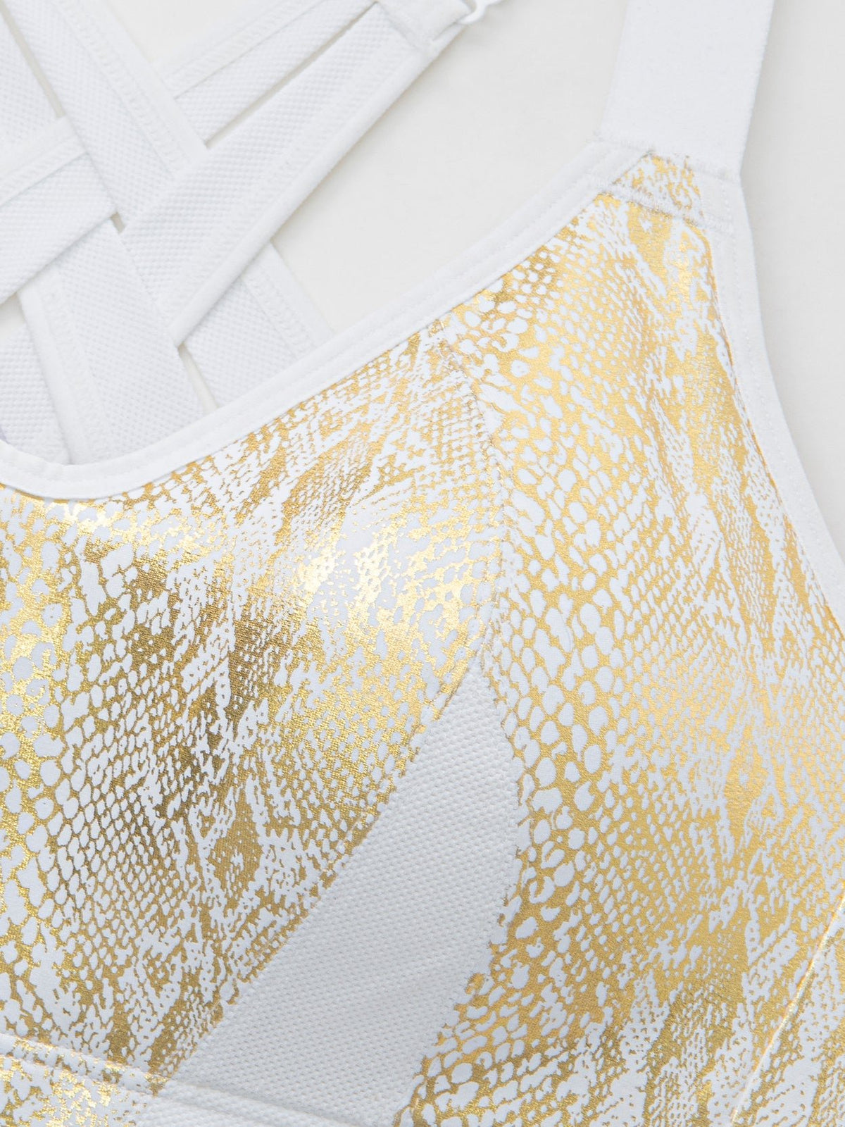 High Impact Sparkly Padded Racerback Bras - WingsLove