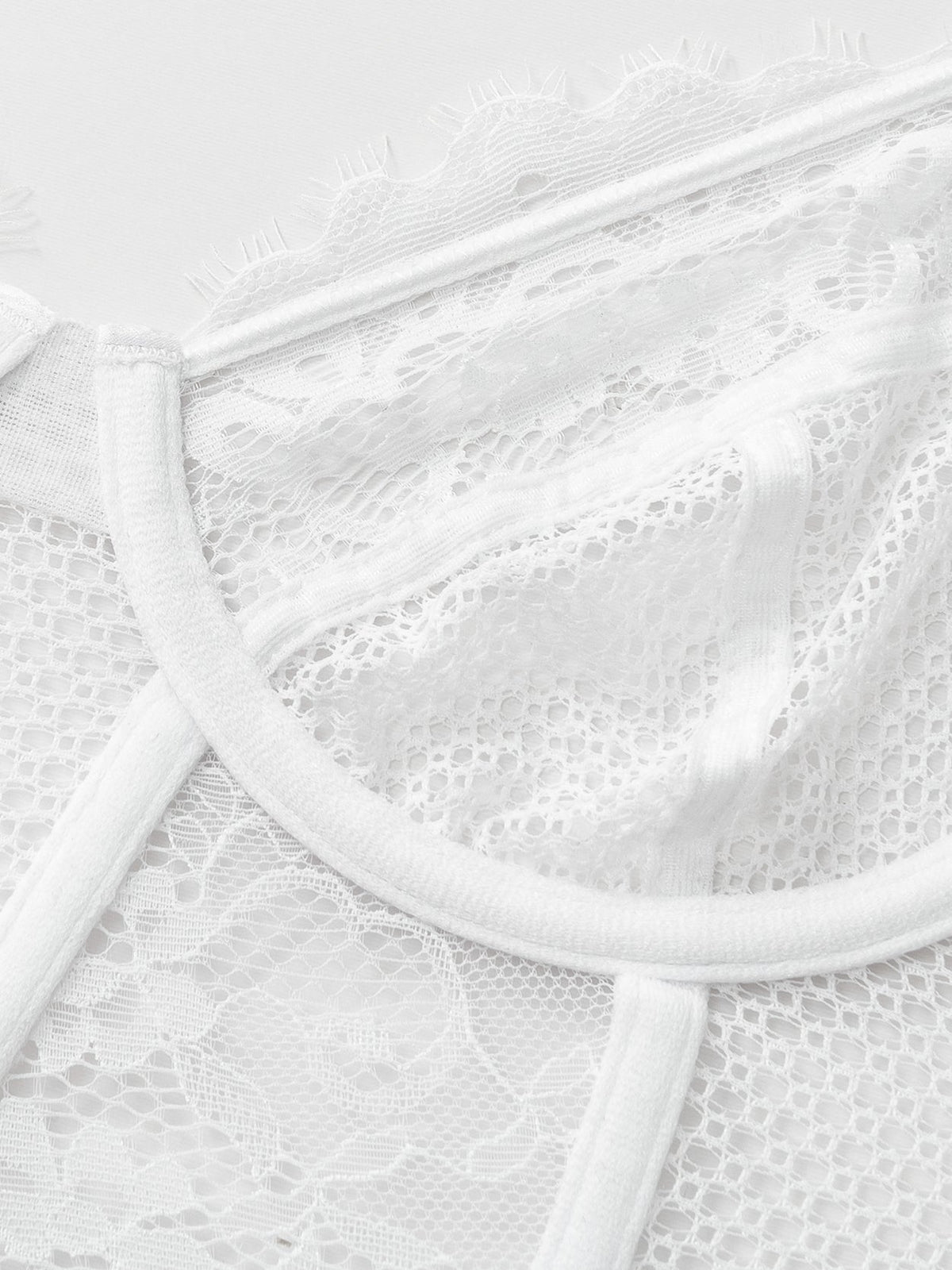 Sexy Lace Balconette Shapewear Bustier Bra - WingsLove