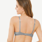 Everyday Plunge Push-Up T-Shirt Bra, Grey Wingslove
