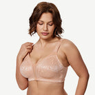 Full Coverage Minimizer Bra Wire-free, Pink Nude