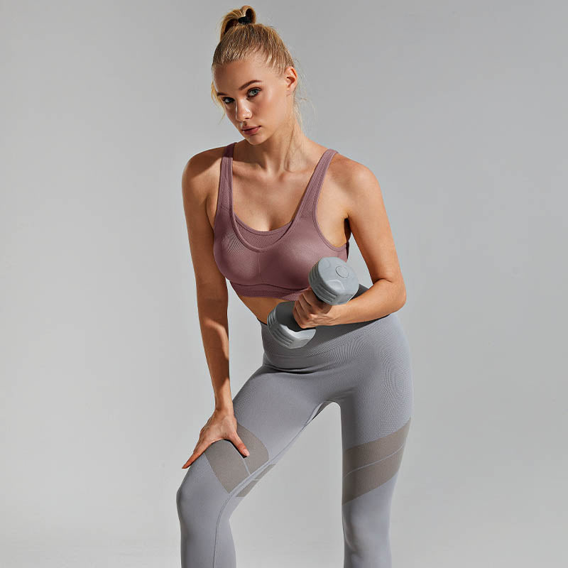 Seamless Sports Bra Wireless Comfort, Amber Wingslove
