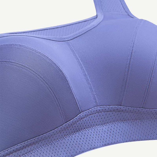 High Impact Large Bust Full Coverage Workout Bras Purple