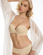 Strapless Push - Up Seamless Lift with Convertible Straps Bra - WingsLove