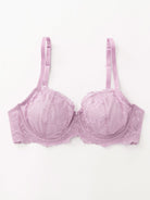 Eyelash Lace Demi Bra Sexy Bra - WingsLove
