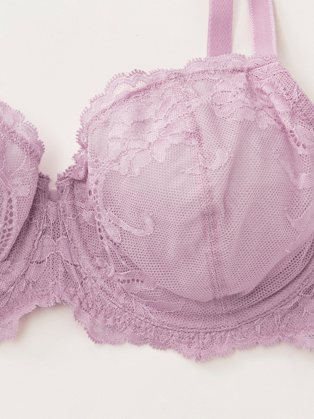 Eyelash Lace Demi Bra Sexy Bra - WingsLove