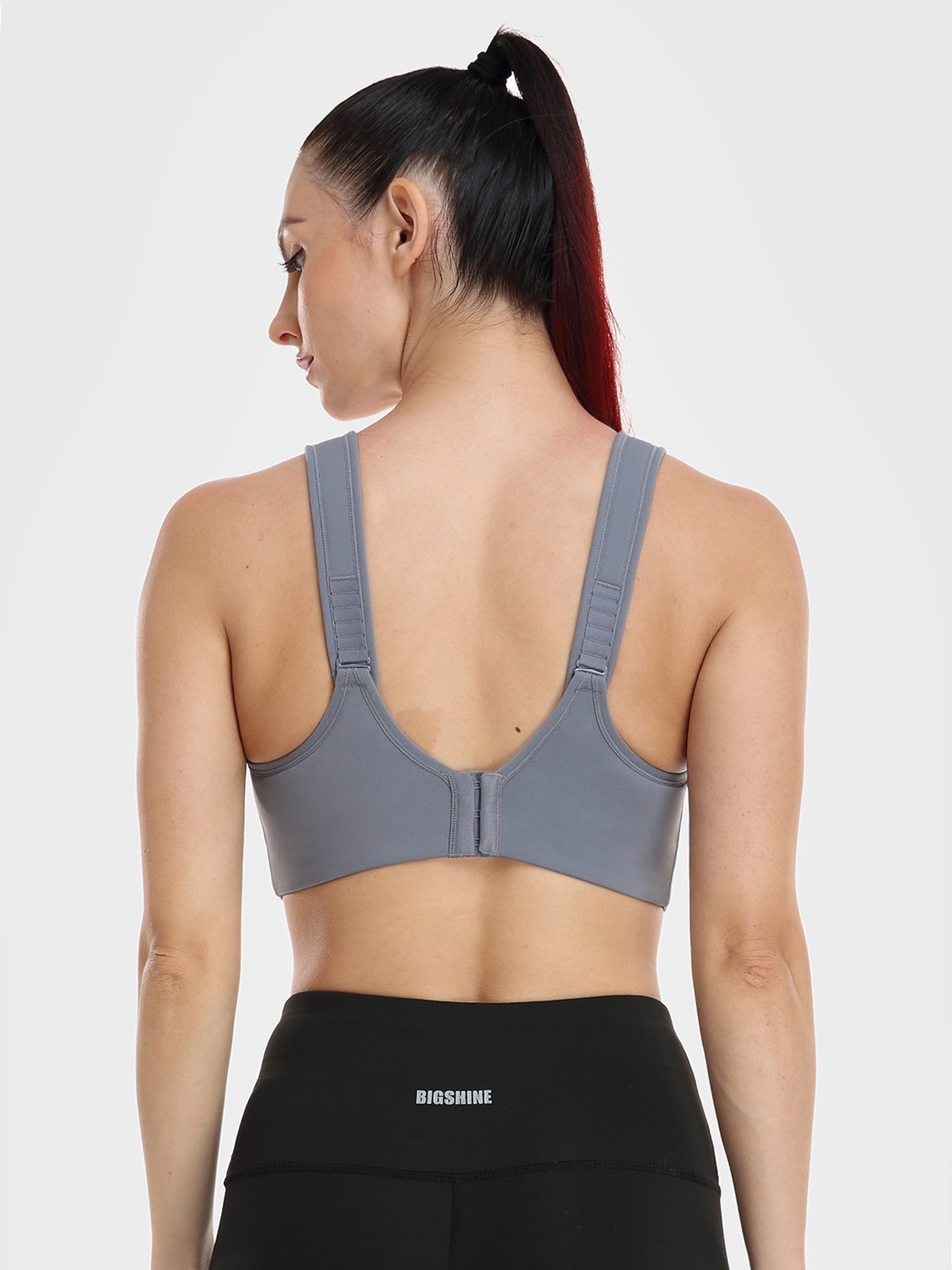 High Impact Full Coverage Plus Size Sports Bra - WingsLove