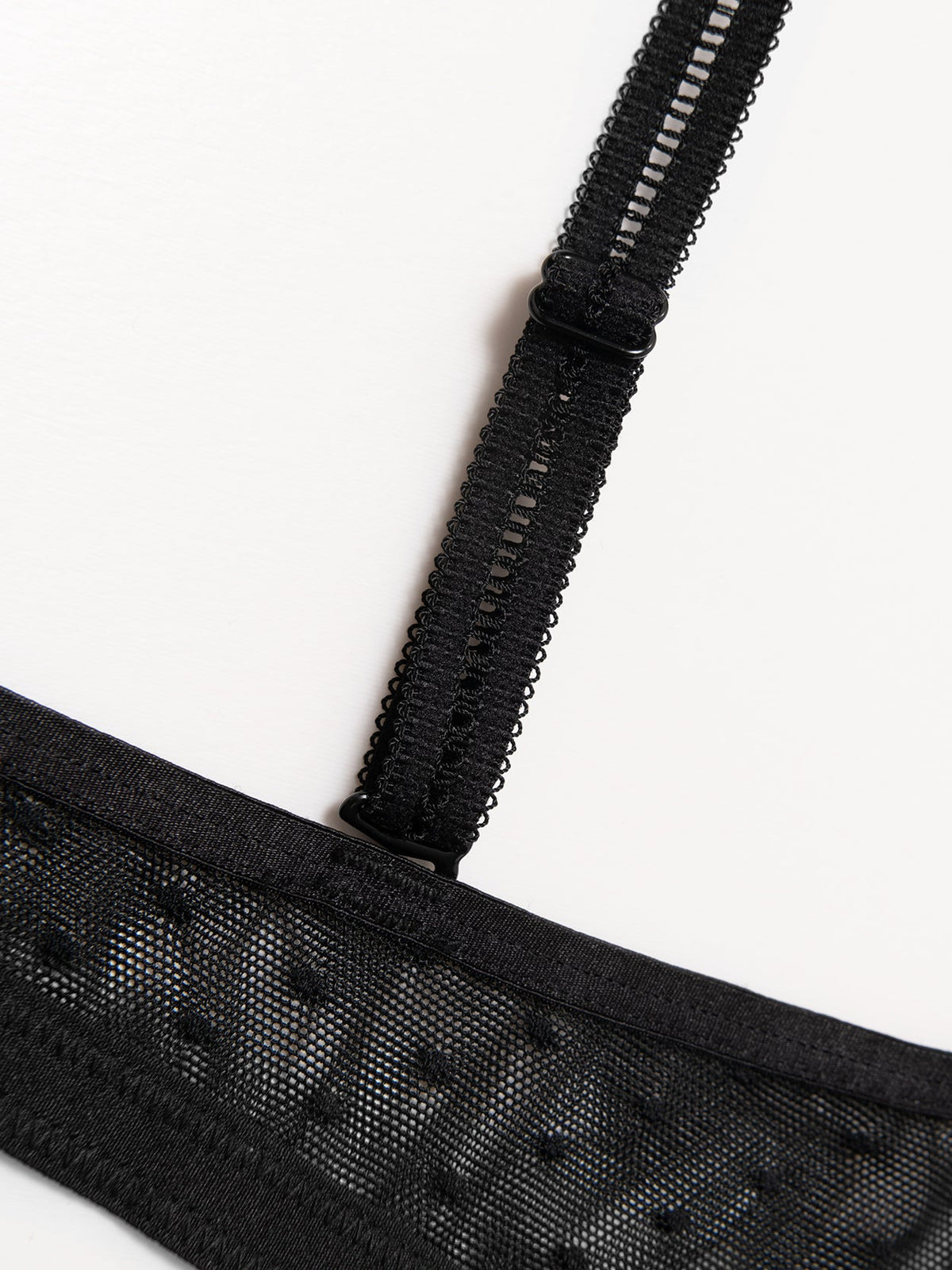 Lace Balconette Demi See Through Bra - WingsLove