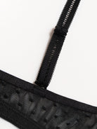 Lace Balconette Demi See Through Bra - WingsLove