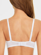 Push Up Full Figure Strapless Pleated Lace Multiway Bra - WingsLove