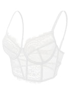 Sexy Lace Balconette Shapewear Bustier Bra - WingsLove